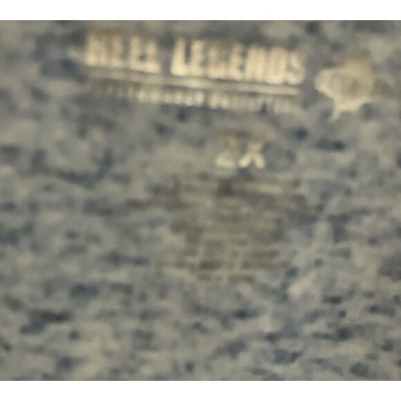 Reel Legends Shirt 2X Women Blue V Neck Turtle Print Outdoor Lightweight Beach - Picture 3 of 4